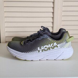HOKA ONE ONE RINCON 2 Men's Size 11.5 Running Shoes Grey Blue Yellow